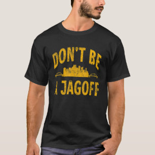 Pittsburgh Jagoff Steel City Skyline 412 Zuhause V T-Shirt