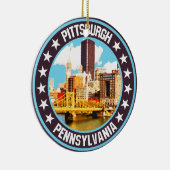 Pittsburgh Keramik Ornament (Rechts)
