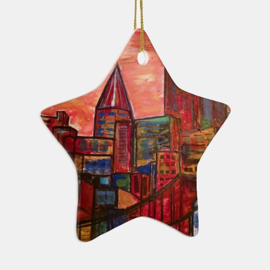 Pittsburgh Keramikornament (Rechts)