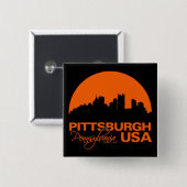 PITTSBURGH-Knopf Button (Vorne & Hinten)