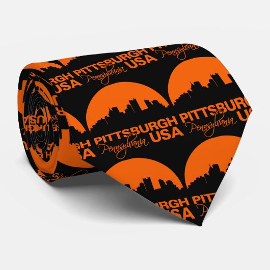 PITTSBURGH-Krawatte Krawatte (Gerollt)