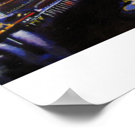 Pittsburgh Light Poster (Ecke)