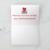 PITTSBURGH LUV YINZ VALENTINE CARD FEIERTAGSKARTE (Innenseite)