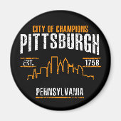 Pittsburgh Magnet (Vorne)