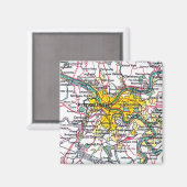 Pittsburgh Magnet (Vorderseite/Rückseite)