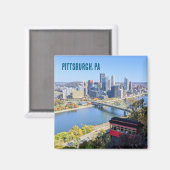 Pittsburgh Magnet (Vorderseite/Rückseite)