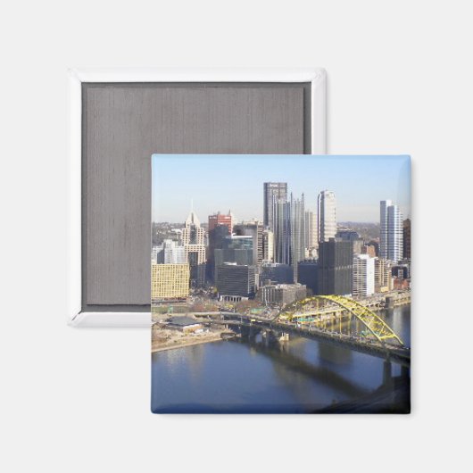 pittsburgh magnet (Vorderseite/Rückseite)