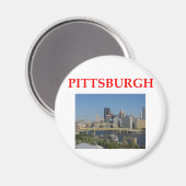 PITTSBURGH MAGNET (Vorderseite/Rückseite)