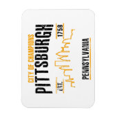Pittsburgh Magnet (Vertikal)