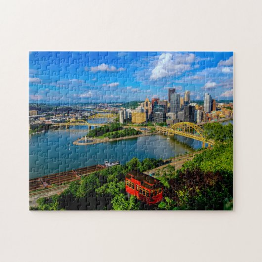 Pittsburgh mit einem Incline-Puzzle Puzzle (Horizontal)