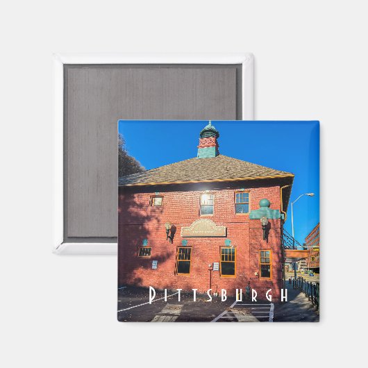 Pittsburgh Moncahella Magnet (Vorderseite/Rückseite)
