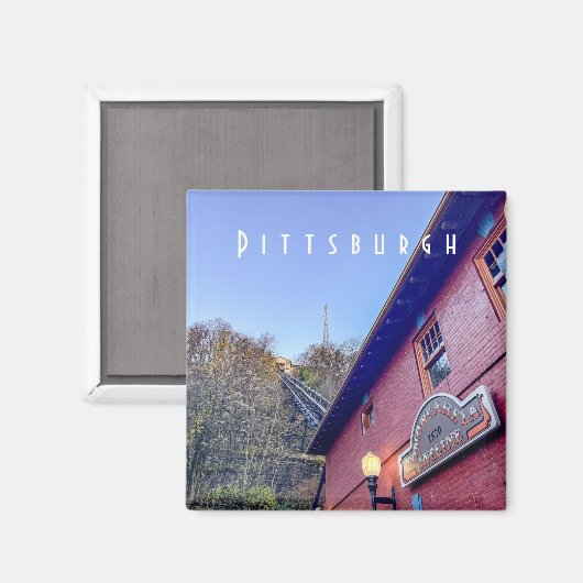 Pittsburgh Moncahella Magnet (Vorderseite/Rückseite)