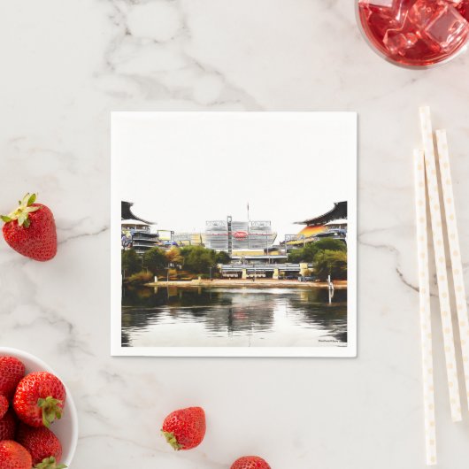 Pittsburgh Napkins Serviette (Beispiel)