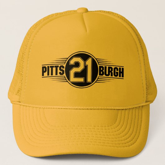 Pittsburgh Nummer 21, Grafik Truckerkappe (Vorderseite)