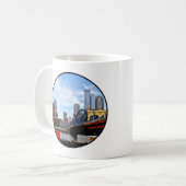 Pittsburgh PA - Bahn by Smithfield St Bridge Kaffeetasse (Vorderseite Links)