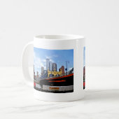 Pittsburgh PA - Bahn by Smithfield St Bridge Kaffeetasse (Vorderseite Links)