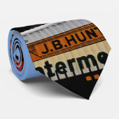 Pittsburgh PA - Bahn by Smithfield St Bridge Krawatte (Gerollt)