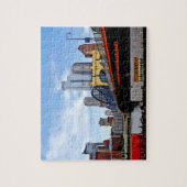 Pittsburgh PA - Bahn by Smithfield St Bridge Puzzle (Vertikal)