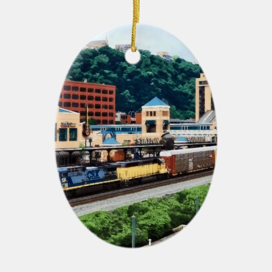 Pittsburgh PA - Bahnhof Keramikornament (Vorne)