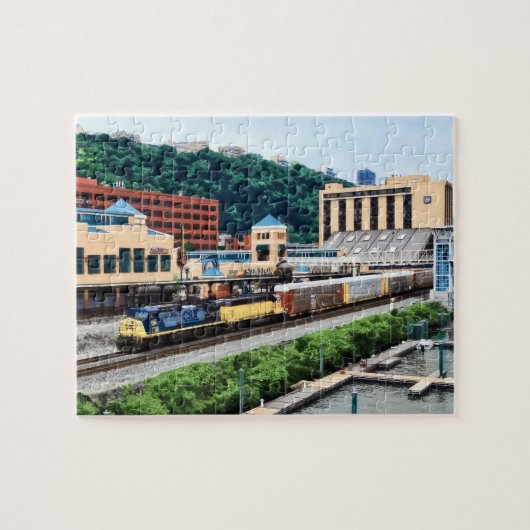 Pittsburgh PA - Bahnhof Puzzle (Horizontal)