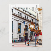 Pittsburgh PA - Ecke Smithfield und Fifth Postkarte (Vorne/Hinten)