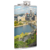 Pittsburgh PA Fotografie Flachmann (Rechts)