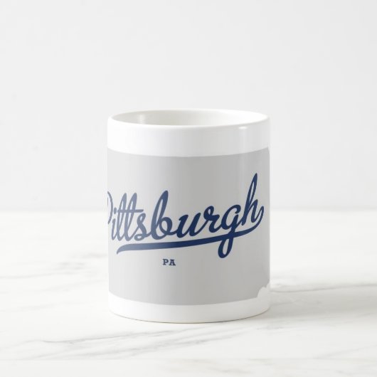 Pittsburgh, PA Kaffeetasse (Mittel)