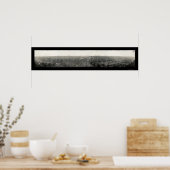 Pittsburgh PA Panorama Foto 1908 Poster (Küche)