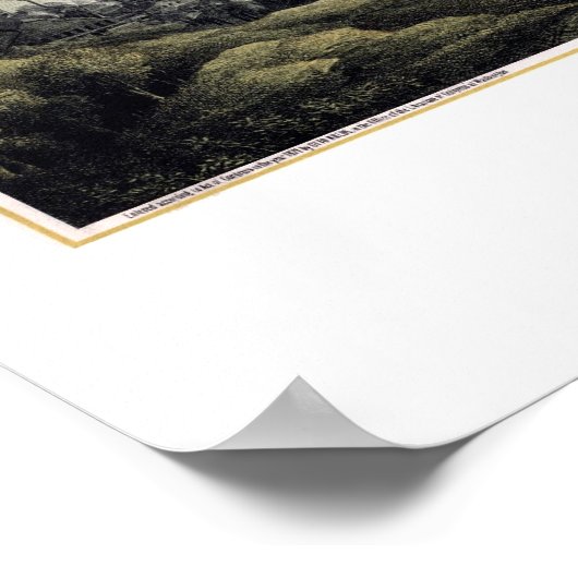 Pittsburgh, PA Panoramic Map - 1871 Poster (Ecke)