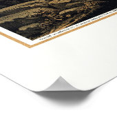 Pittsburgh, PA Panoramic MAp. - 1874 Poster (Ecke)