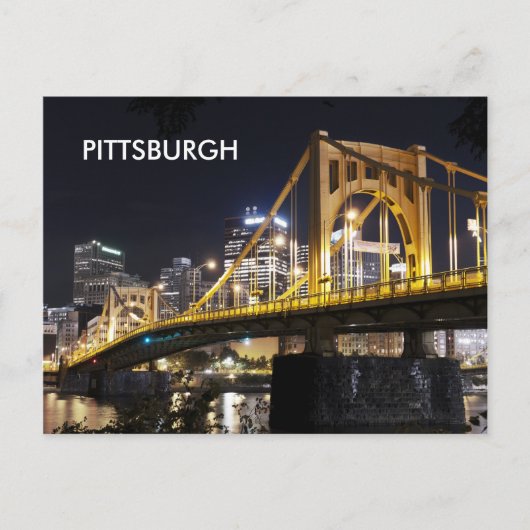 Pittsburgh, PA Postkarte (Vorderseite)