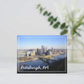 Pittsburgh, PA Postkarte (Stehend Vorderseite)