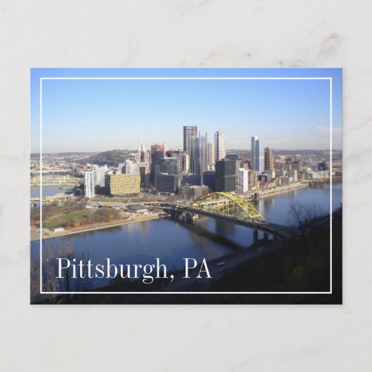 Pittsburgh, PA Postkarte (Vorderseite)