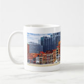 Pittsburgh PA Skyline Closeup Kaffeetasse (Links)