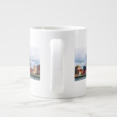 Pittsburgh PA Skyline Jumbo-Tasse (Rückseite)