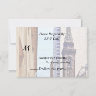 Pittsburgh PA Smithfield St Near Smithfield Kirche RSVP Karte