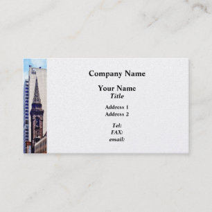 Pittsburgh PA Smithfield St Near Smithfield Kirche Visitenkarte