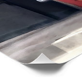 Pittsburgh PA - Spaziergang entlang der Liberty Av Poster (Ecke)