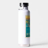 Pittsburgh, PA | Vogelperspektive Trinkflasche (Rechts)