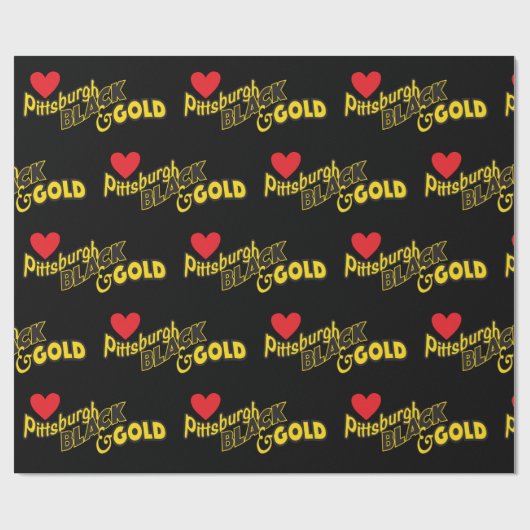 PITTSBURGH-PACKPAPIER GESCHENKPAPIER (Flach)