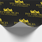 PITTSBURGH-PACKPAPIER GESCHENKPAPIER (Ecke)