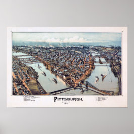 Pittsburgh Pennsylvania 1902 Poster