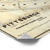 Pittsburgh, Pennsylvania 2 Poster (Ecke)