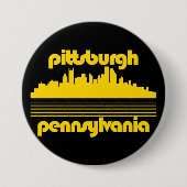 Pittsburgh Pennsylvania Button (Vorderseite)