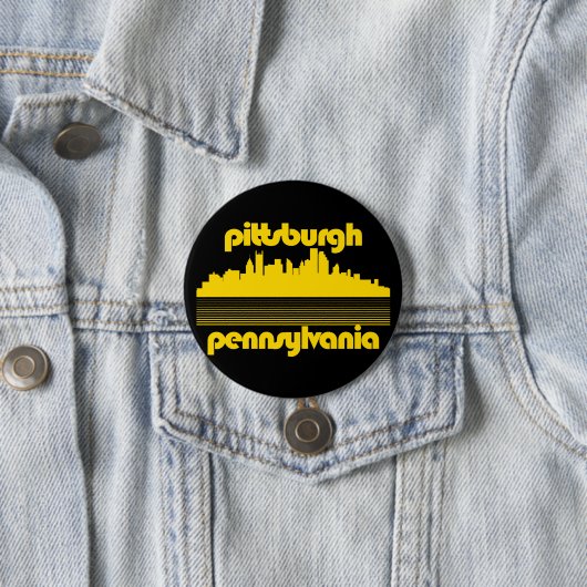 Pittsburgh Pennsylvania Button (Beispiel)