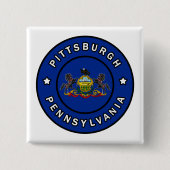 Pittsburgh Pennsylvania Button (Vorderseite)
