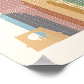 Pittsburgh, Pennsylvania | City Skyline Poster (Ecke)