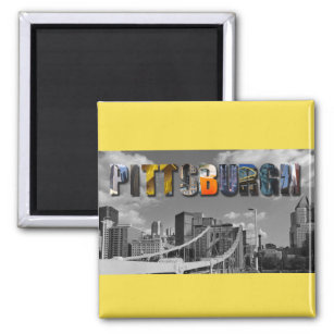 Pittsburgh Pennsylvania City Travel Fotos Magnet