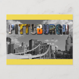 Pittsburgh Pennsylvania City Travel Fotos Postkarte