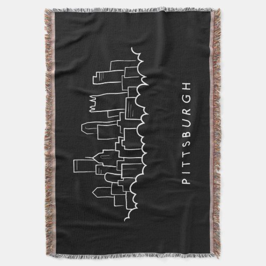 Pittsburgh Pennsylvania Decke (Vorderseite Vertikal)